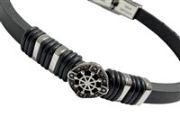 Bracciale Domar Uomo Bracciale acciaio in Acciaio BR 6935 - BR 6935